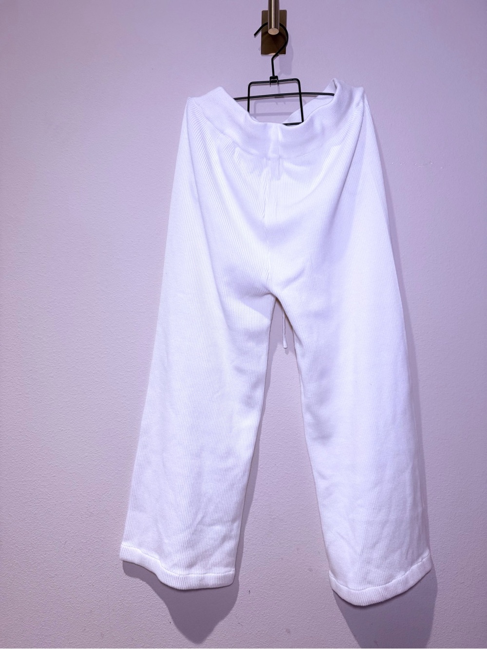 Knit Drawstring High Rise Pants Size Medium Short - Picture 2 of 5